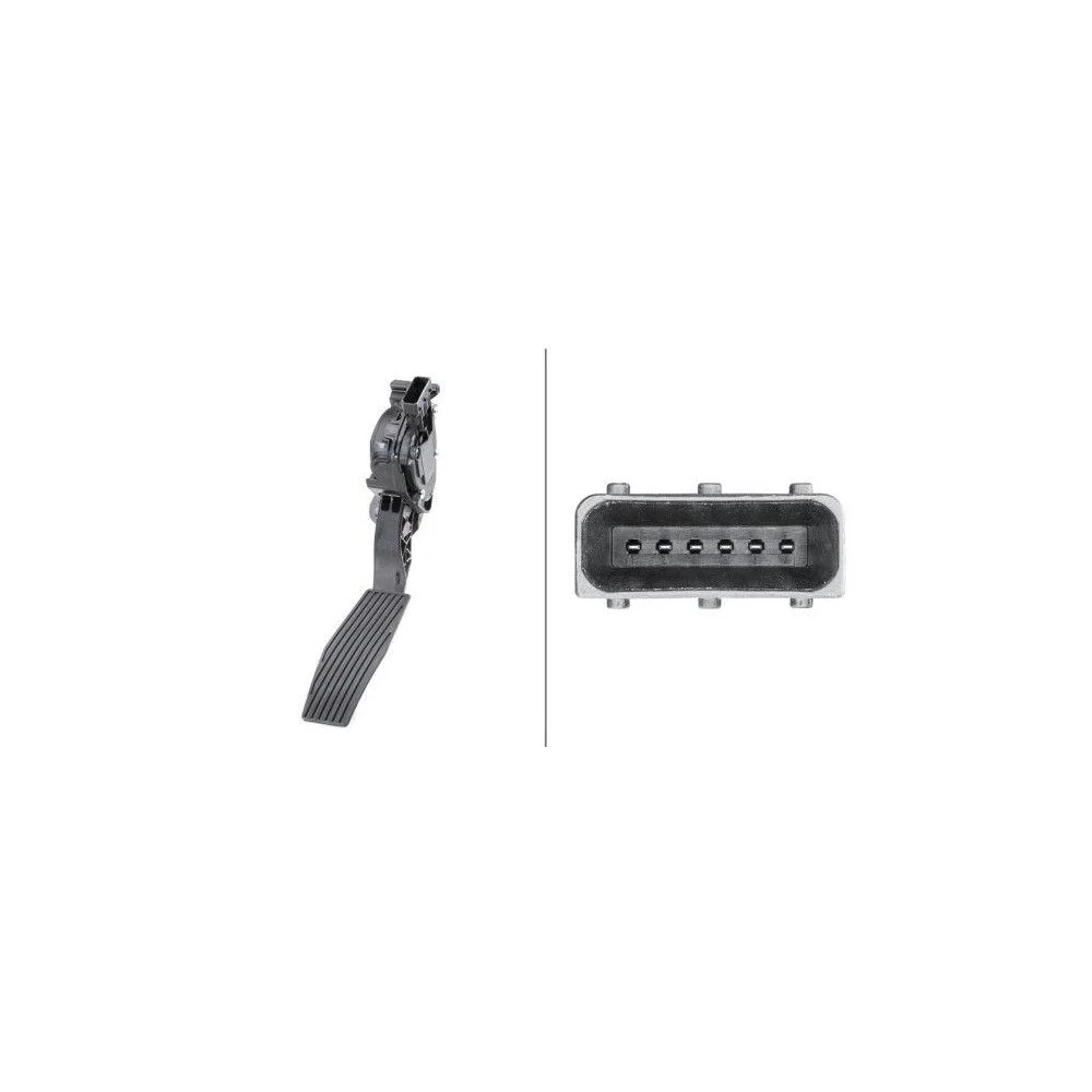 Датчик положения педали акселератора HELLA 6PV 009 765-711 для OPEL VAUXHALL CHEVROLET, фото №1 Датчик положения педали акселератора HELLA 6PV 009 765-711 для OPEL VAUXHALL CHEVROLET, фото №1