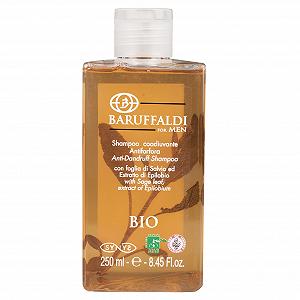 Шампунь BaruffaldiBio для чоловіків проти лупи органічний з екстрактом листя шавлії та епілобію 250 мл - Фото 1