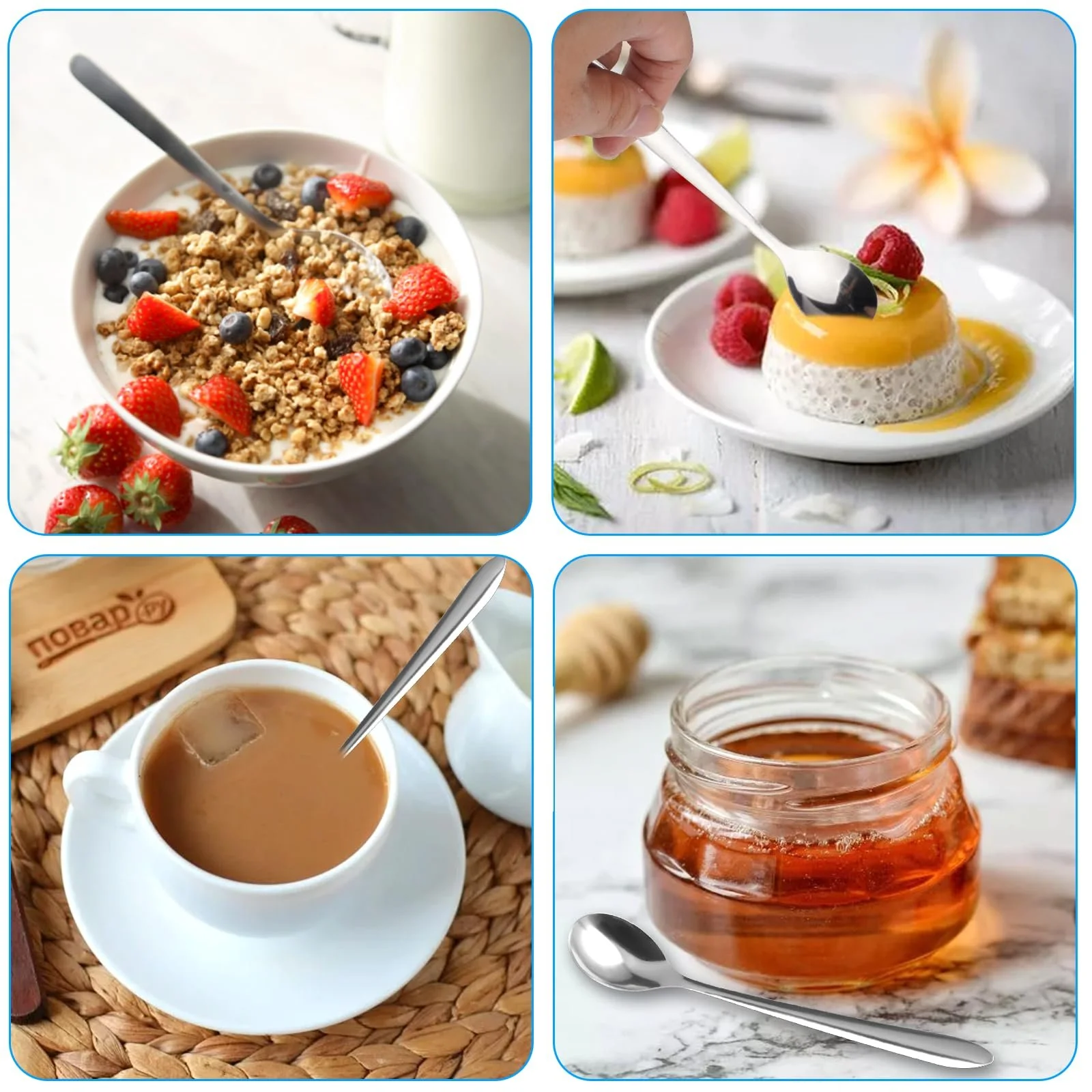 Ложки Маленькі Паковання з 24 штук, 14.5 см, фото №6 Ложки Маленькі Паковання з 24 штук, 14.5 см, фото №6