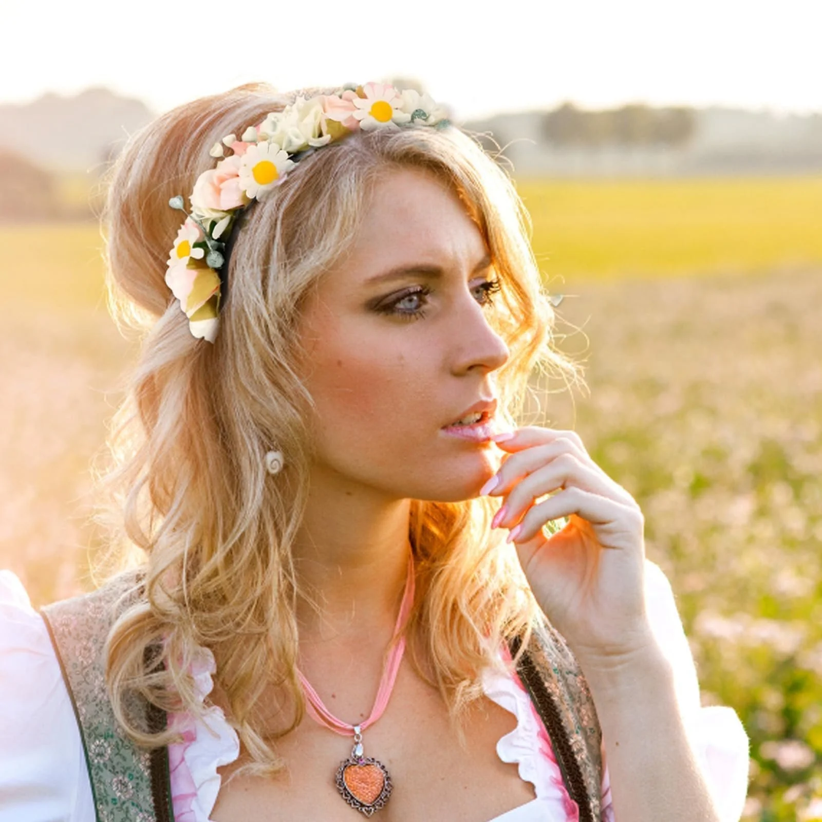 Обруч Цветы, фото №6