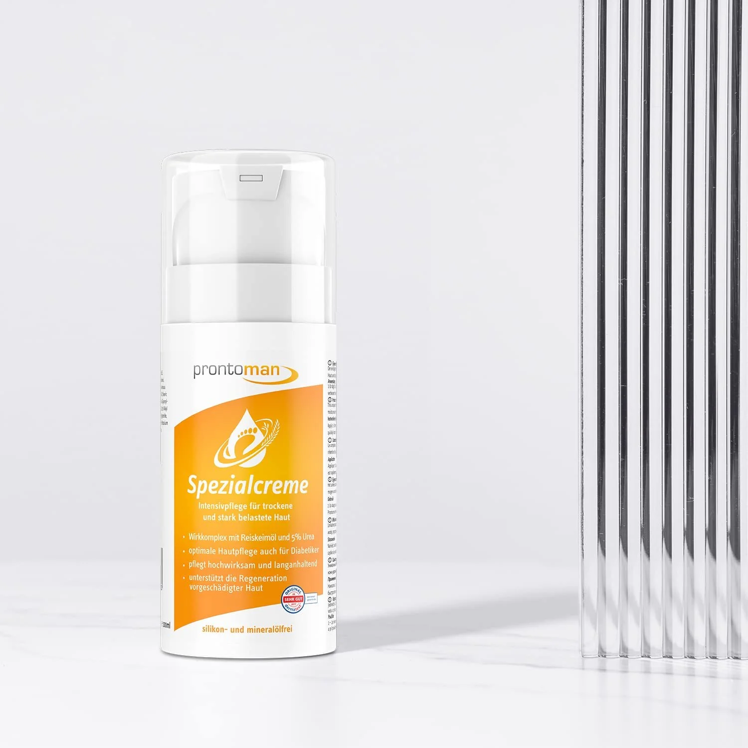 Профессиональный крем для ног Special Cream Rice Germ Oil and 5% Urea 100 мл, фото №4