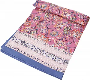 Покривало на ліжко GURU SHOP Блок-друк Design 7, Бавовна, Розмір: Одинарний 150 x 200 см - Фото 1