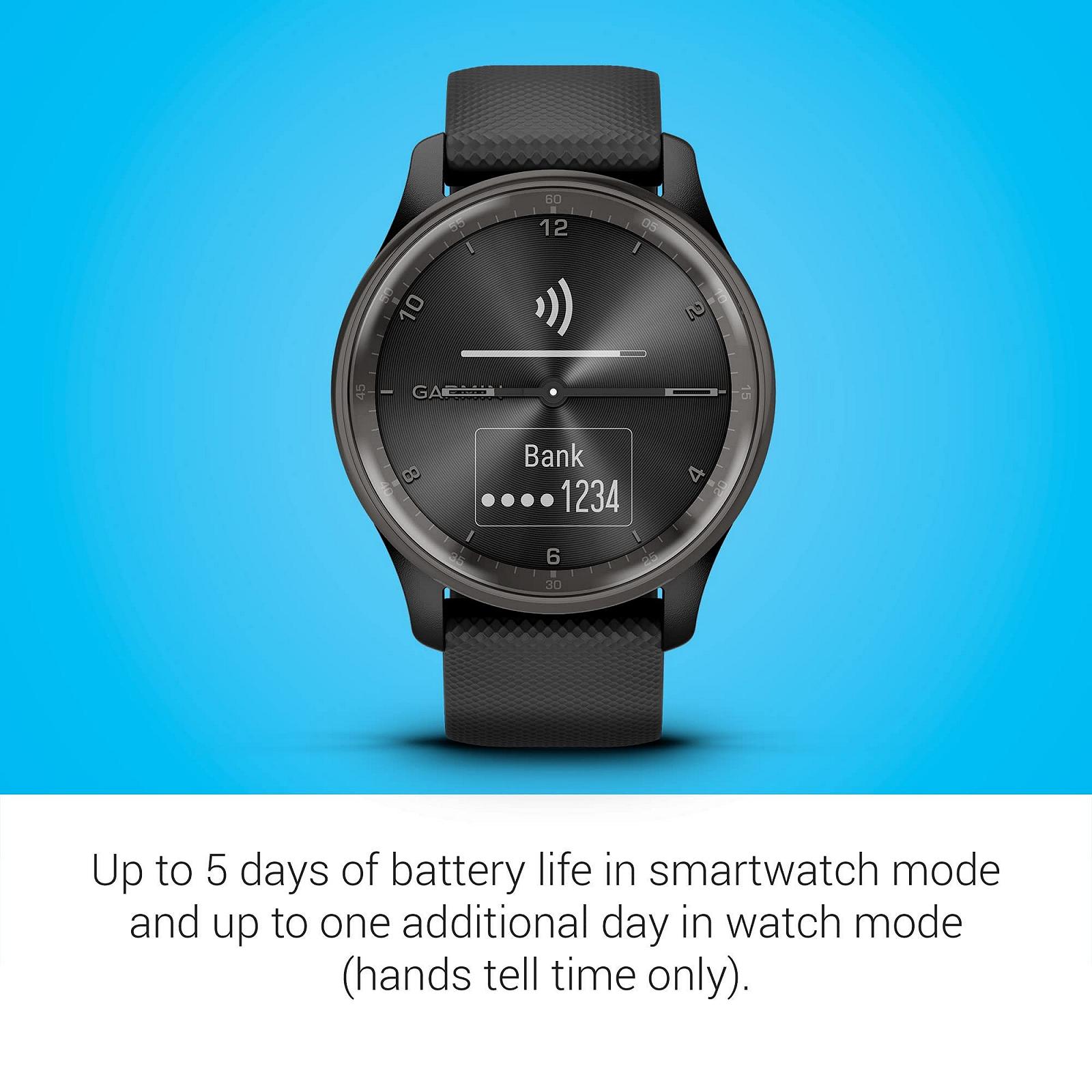 Смарт-годинник Garmin vivomove Trend, фото №4