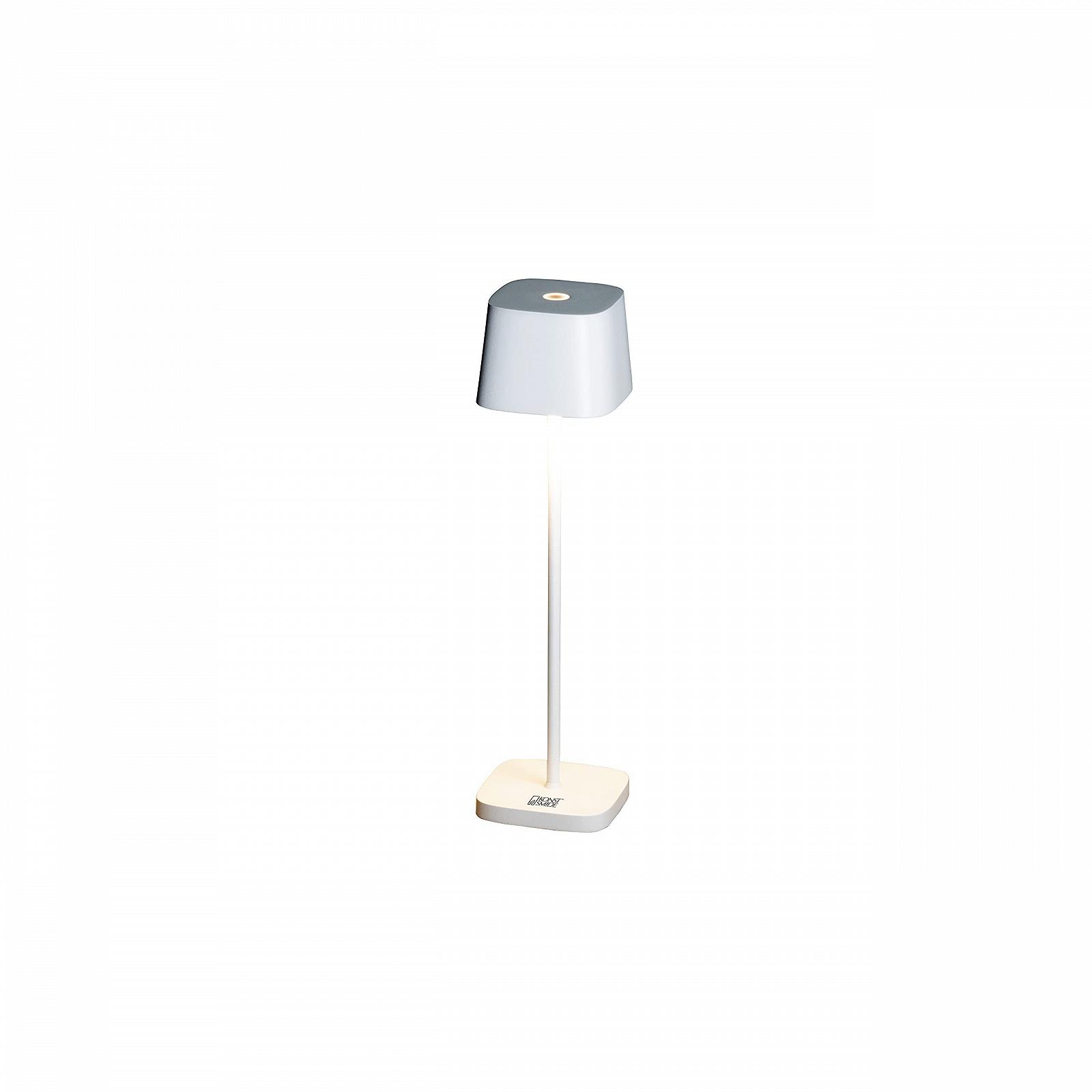 Настільна лампа Konstsmide Capri Mini 7829-250 Акумуляторна Indoor/Outdoor Біла, фото №1