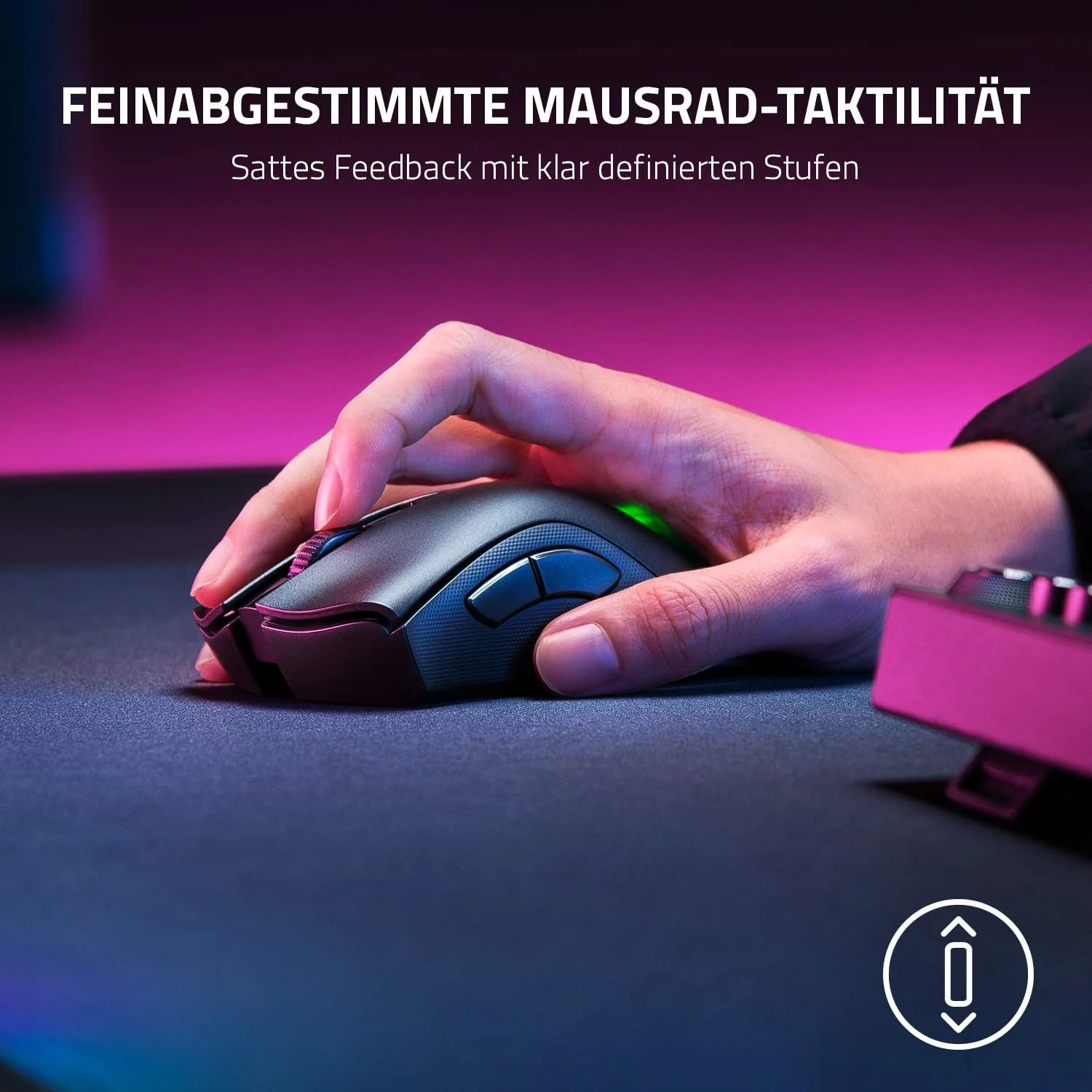Мышь Игровая Беспроводная Razer DeathAdder V2 Pro Black, фото №7 Мышь Игровая Беспроводная Razer DeathAdder V2 Pro Black, фото №7