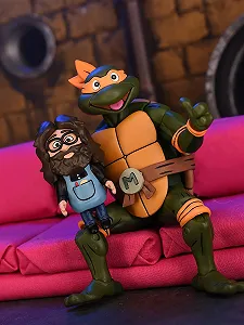 Фигурка NECA Michelangelo Cartoon 18 см synthetic.ua - Фото 1