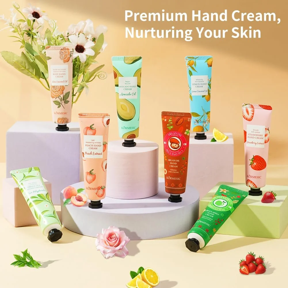 Набір кремів для рук, 8 шт Міні-крем для рук, лосьйон для рук Жіночий, фото №4