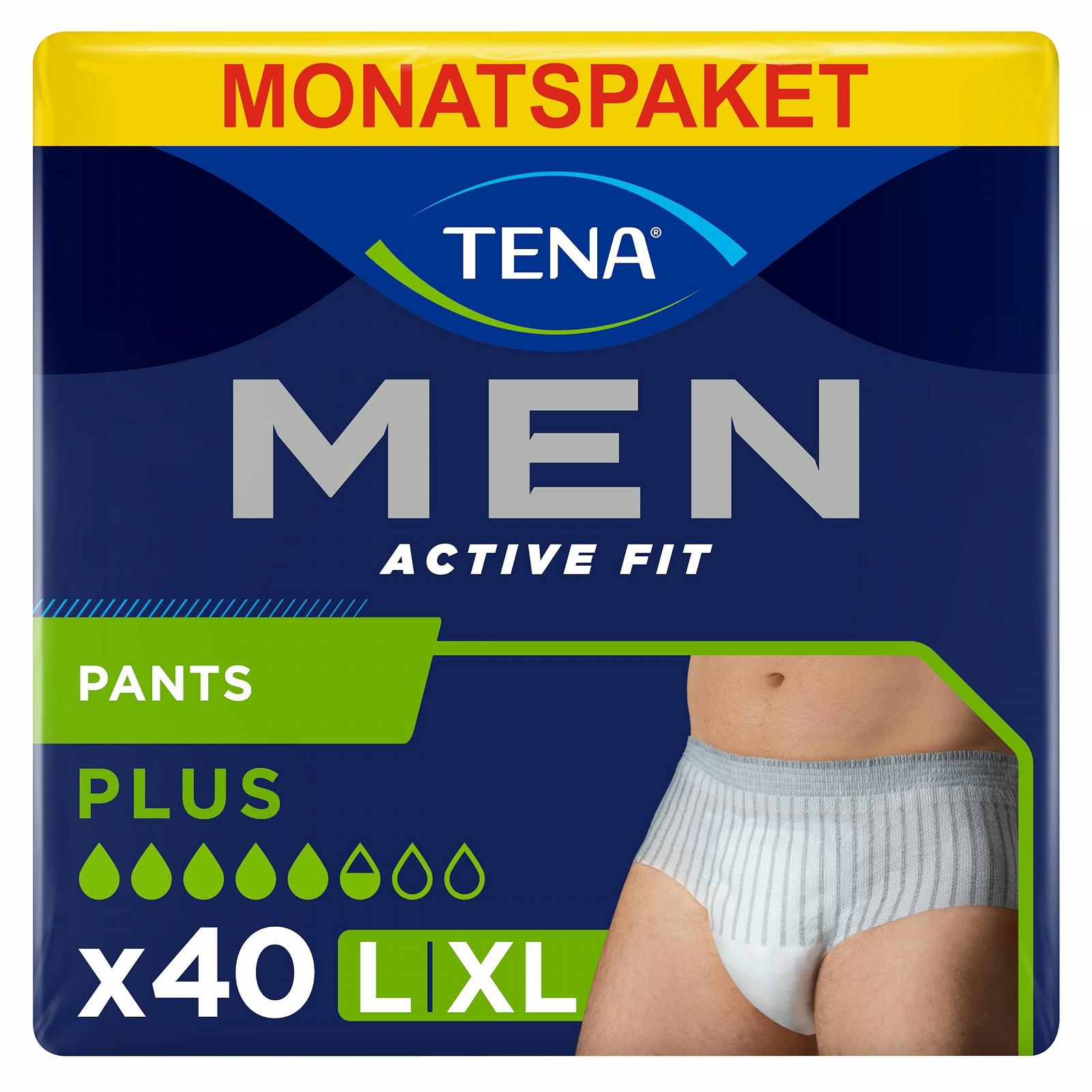 Трусы-подгузники TENA Men Protective Underwear L Level 4 40 шт., фото №1 Трусы-подгузники TENA Men Protective Underwear L Level 4 40 шт., фото №1