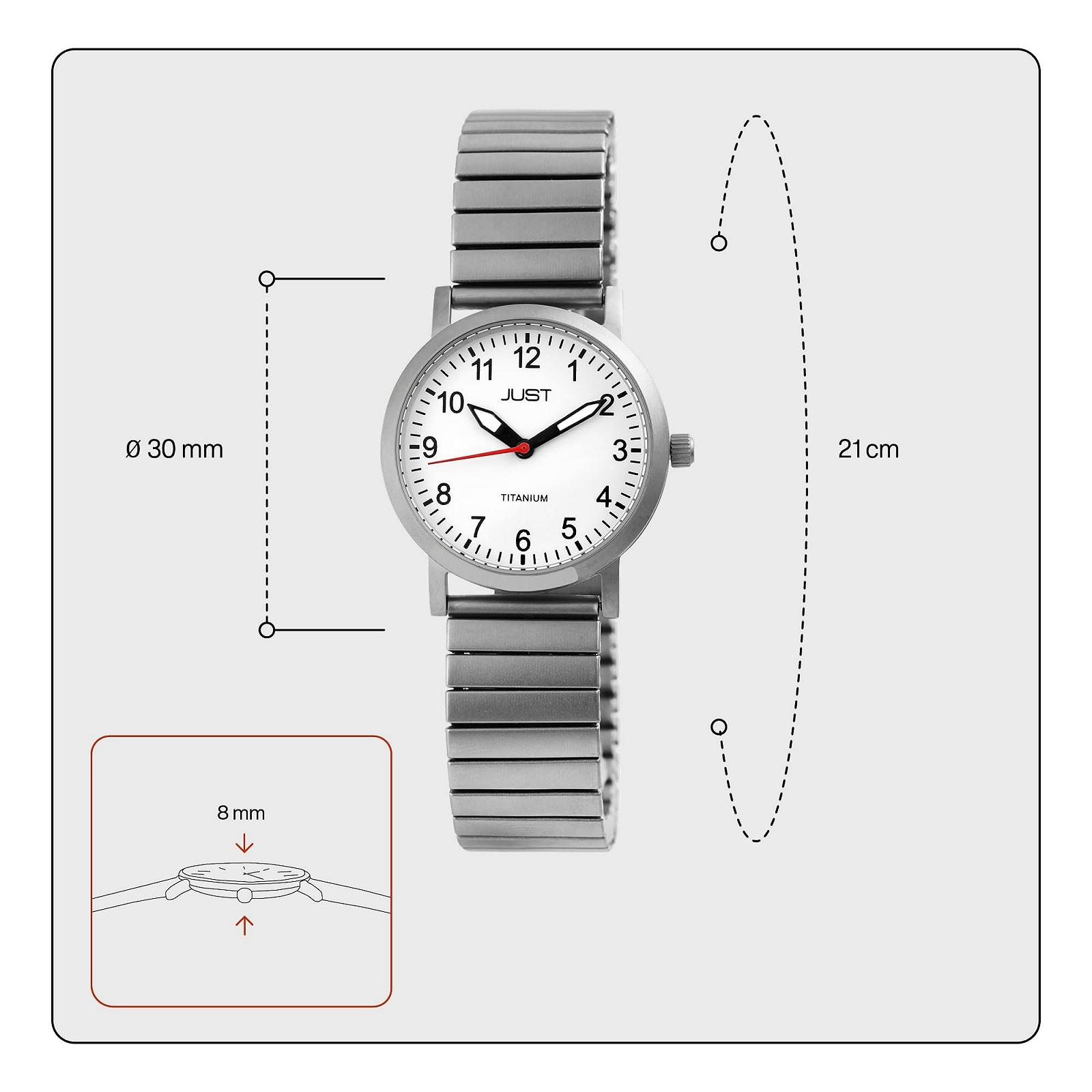 Женские часы с затяжкой Just Liza JU10111 Титан Дата Аналоговый Кварц, фото №4 Женские часы с затяжкой Just Liza JU10111 Титан Дата Аналоговый Кварц, фото №4