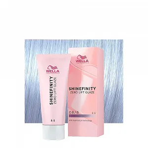 Напівперманентна фарба для волосся Wella Shinefinity Blue Pearl 08/8 Світлий Блонд Перламутровий, 60 мл - Фото 1