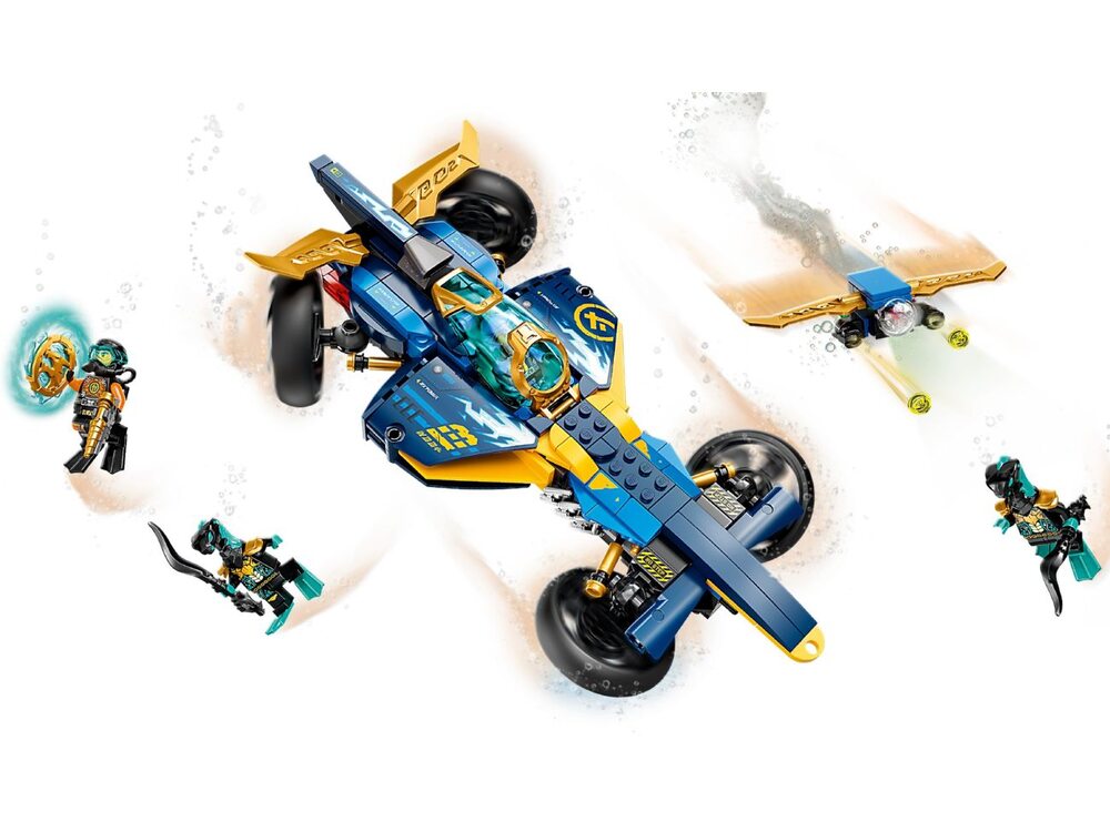 Детские конструкторы LEGO Спидер-амфибия ниндзя 71752, фото №3 Детские конструкторы LEGO Спидер-амфибия ниндзя 71752, фото №3