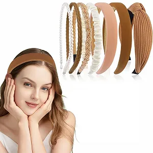 Набор женских обручей для волос, 7 штук - Фото 1