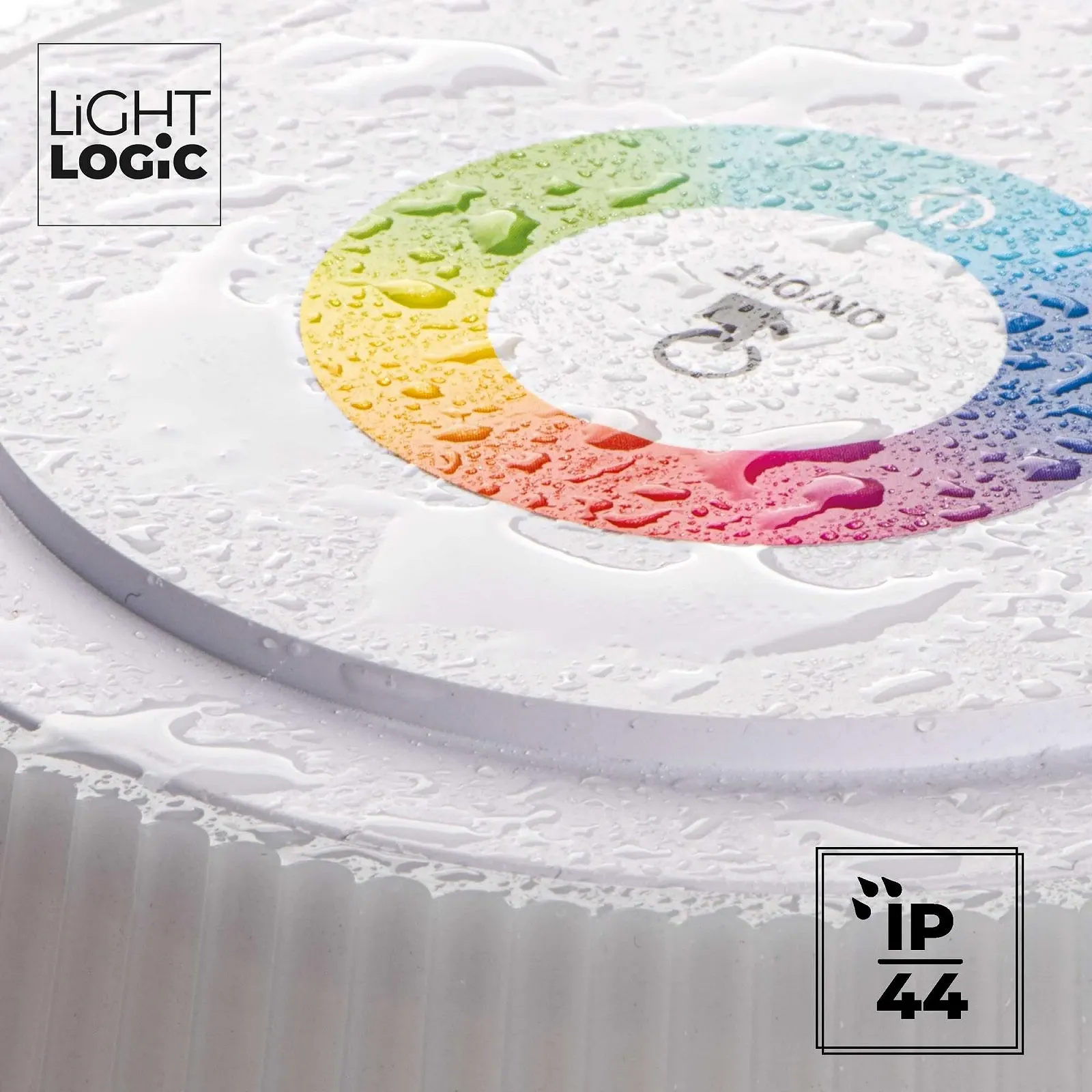 Настільна лампа LightLogic LL TOBR CCT+RGB W Акумуляторна Біла, фото №5