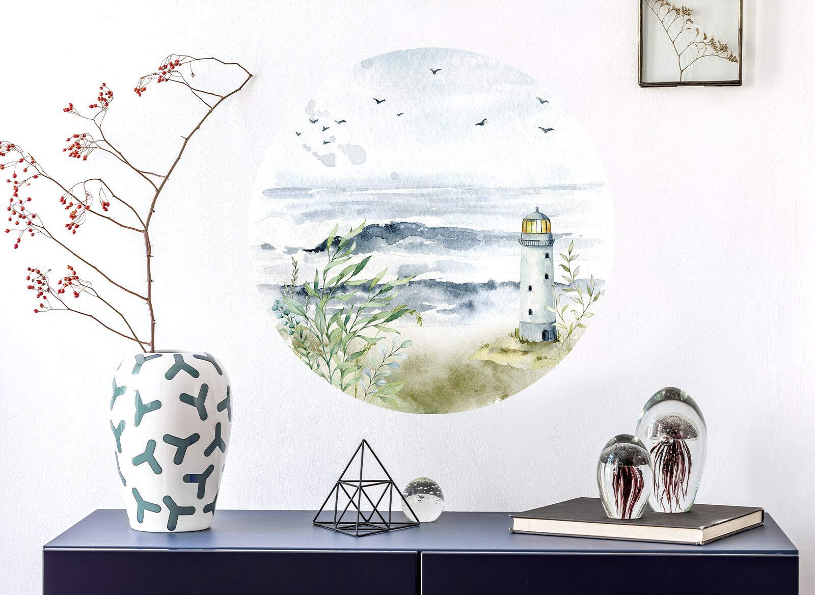 Наклейка на стіну Grandora DL581 Sea Beach Самоклеюча, фото №2