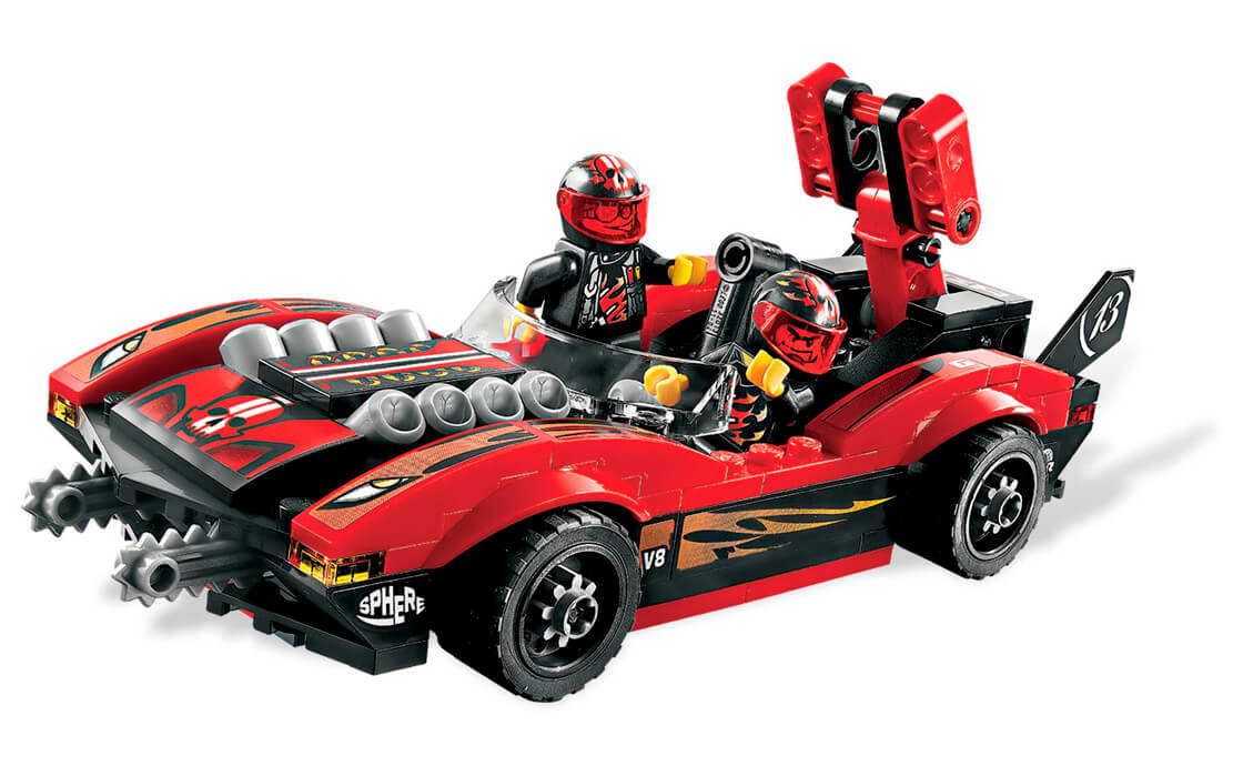 Конструктор Лего Раритет LEGO World Racers Обломки дороги (8898), фото №3