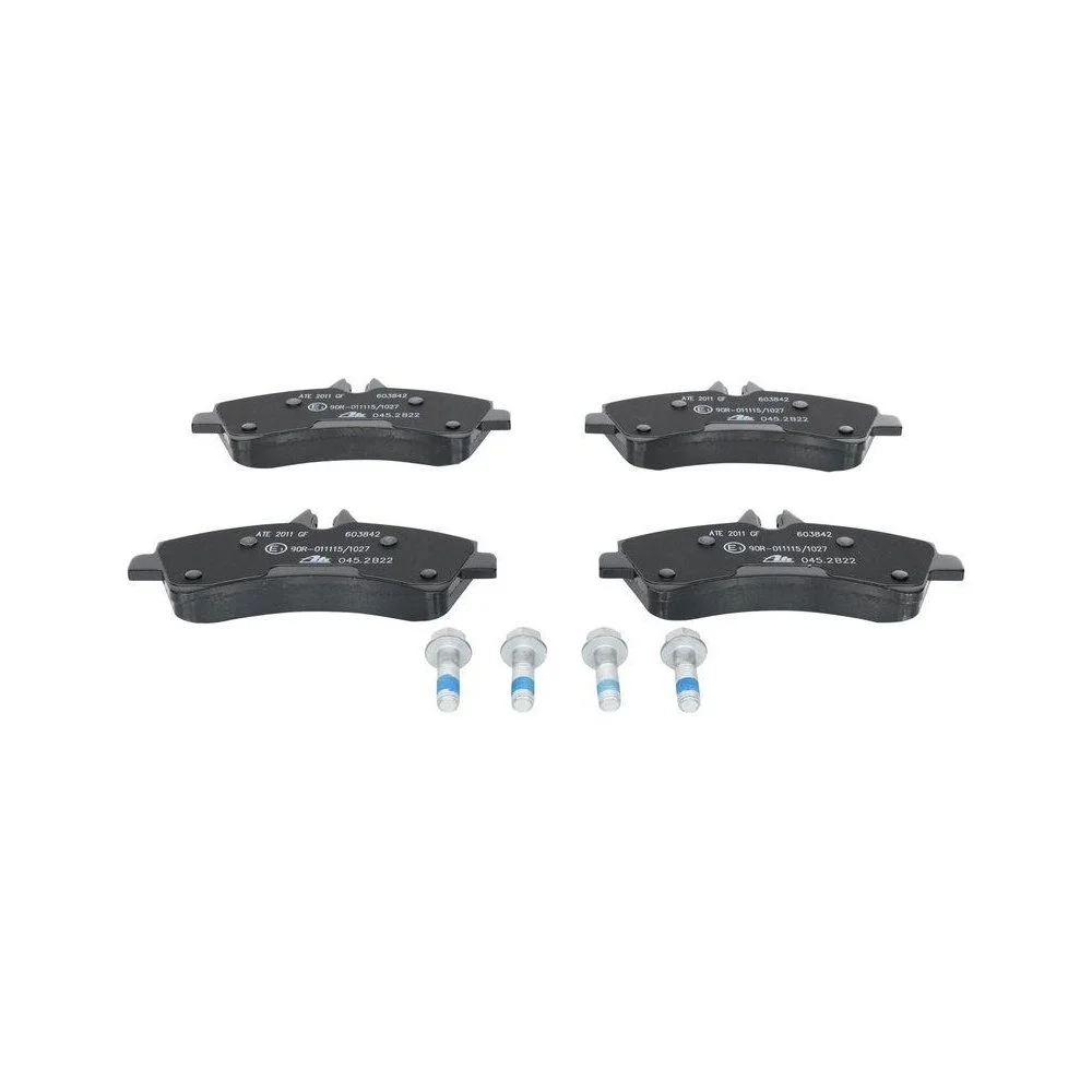 Комплект гальмівних колодок дискового гальма ATE 13.0460-3842.2 для MERCEDES-BENZ VAG, фото №1 Комплект гальмівних колодок дискового гальма ATE 13.0460-3842.2 для MERCEDES-BENZ VAG, фото №1