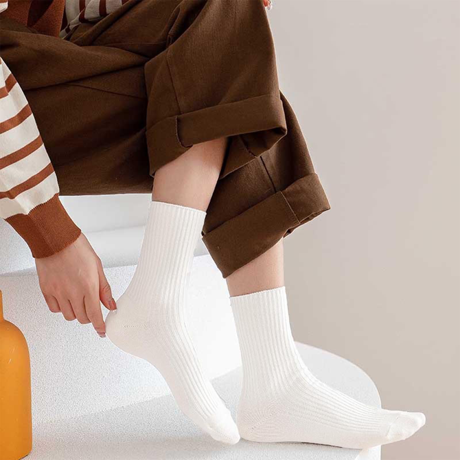 Жіночі шкарпетки Crew 3 пари Бавовна, фото №5