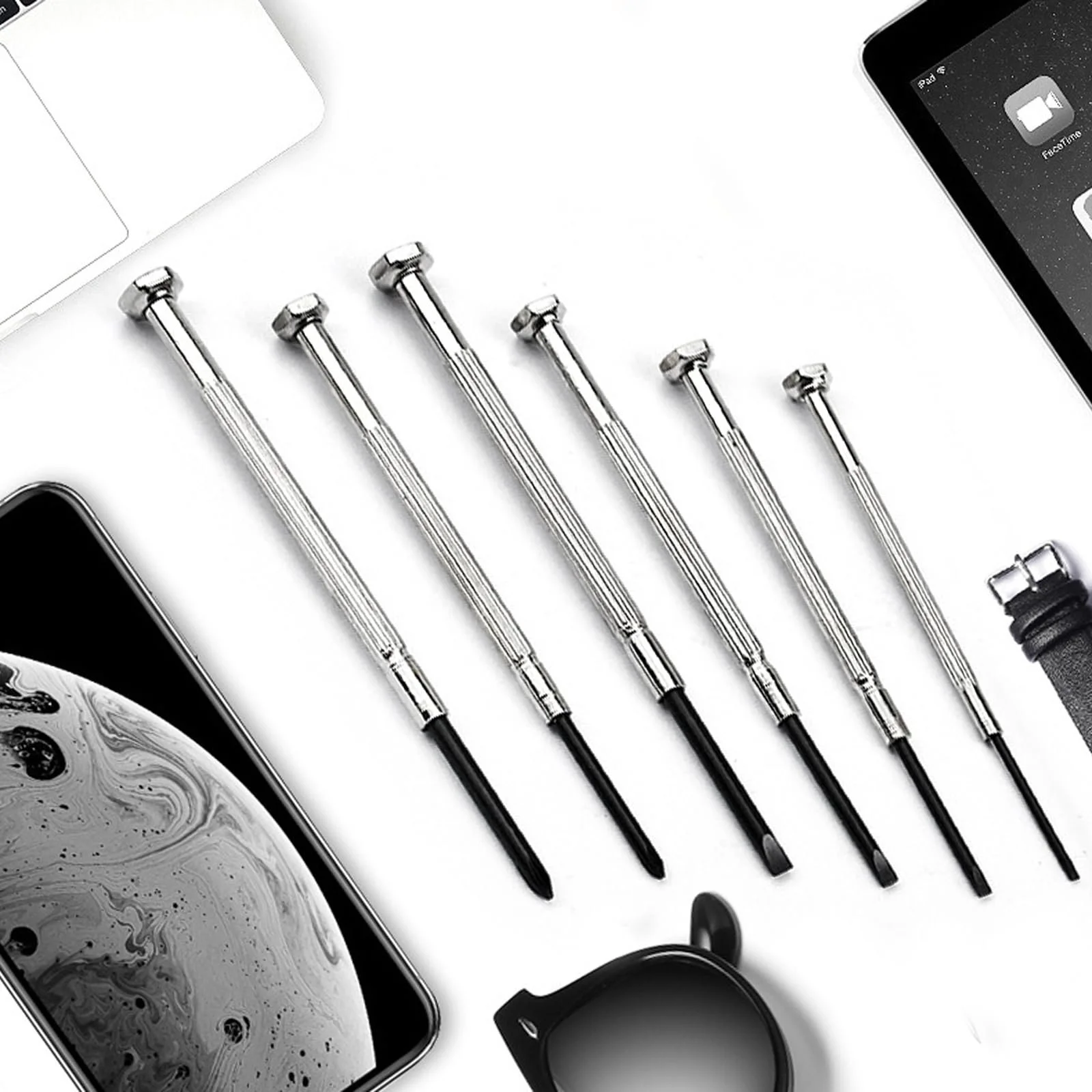 Набір 6 шт. Mini Викрутки Для окулярів Для годинників, фото №6