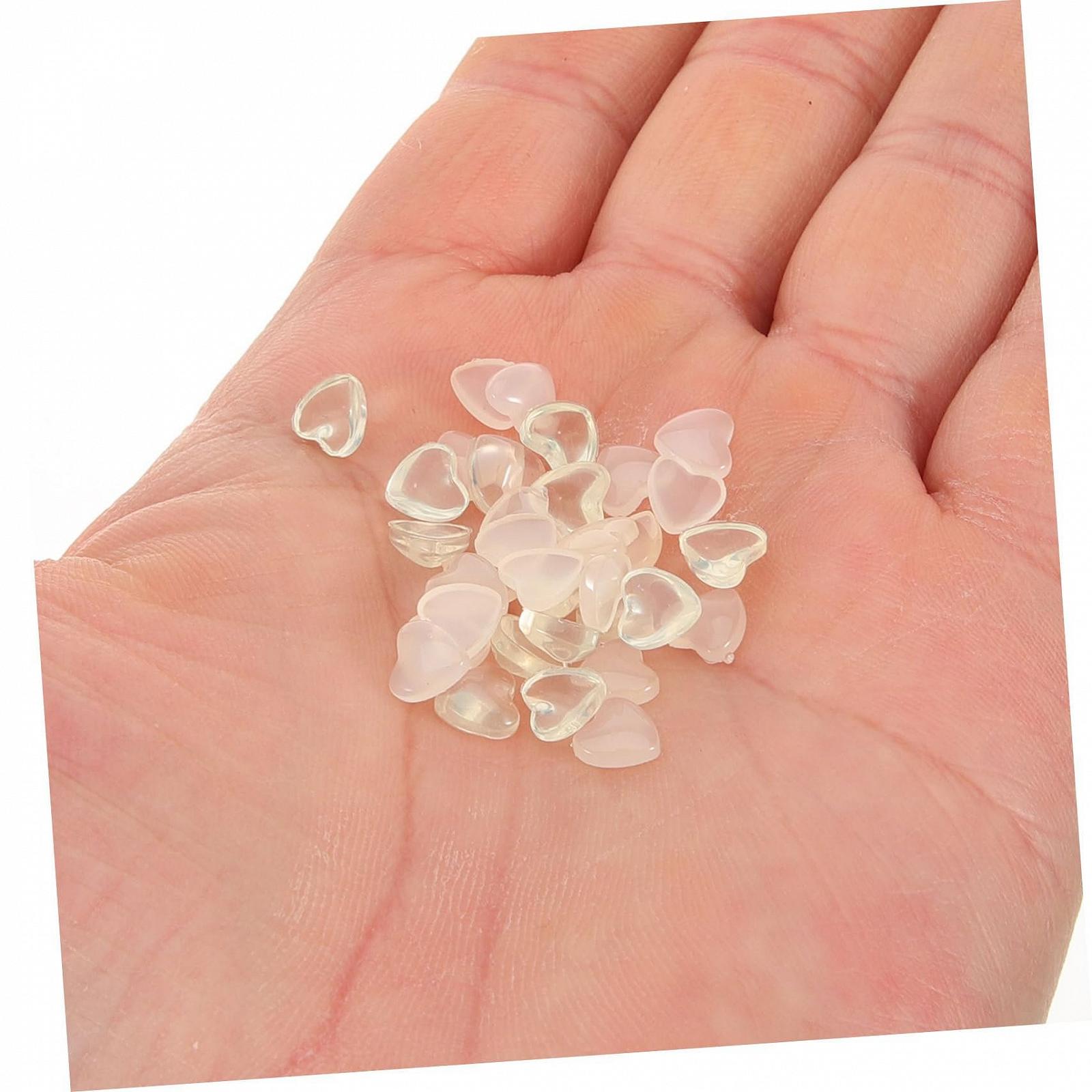 Стразы Сердце для ногтей, 100 шт, фото №9