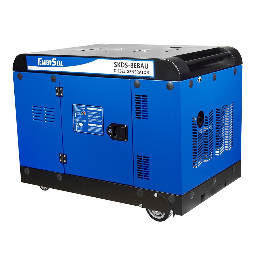 Kit Energy Генератор дизельний EnerSol 8.0кВт, одно/трьохфазний 221кг, фото №3 Kit Energy Генератор дизельний EnerSol 8.0кВт, одно/трьохфазний 221кг, фото №3