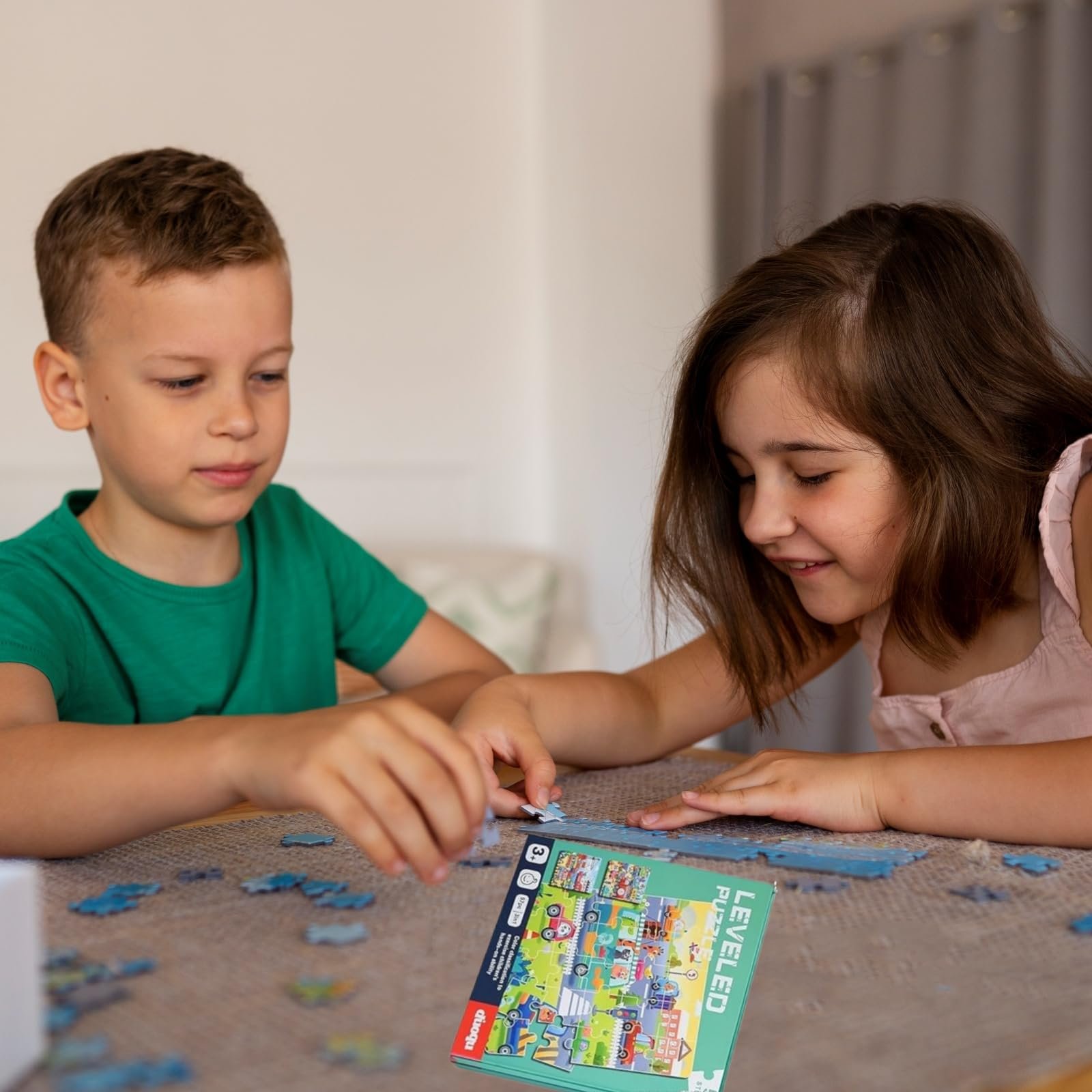 Магнитный пазл Traffic 3-в-1 25-30-42 детали, фото №6