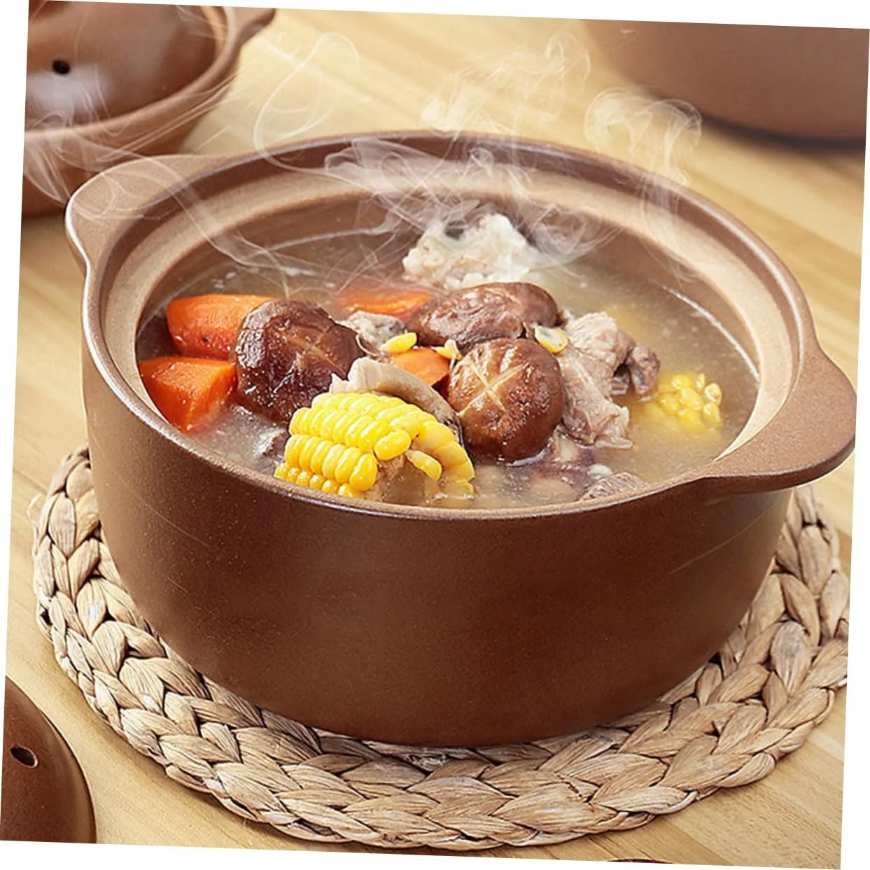 Каструля-жаровня VICASKY керамічна антипригарна термостійка компактна, фото №5