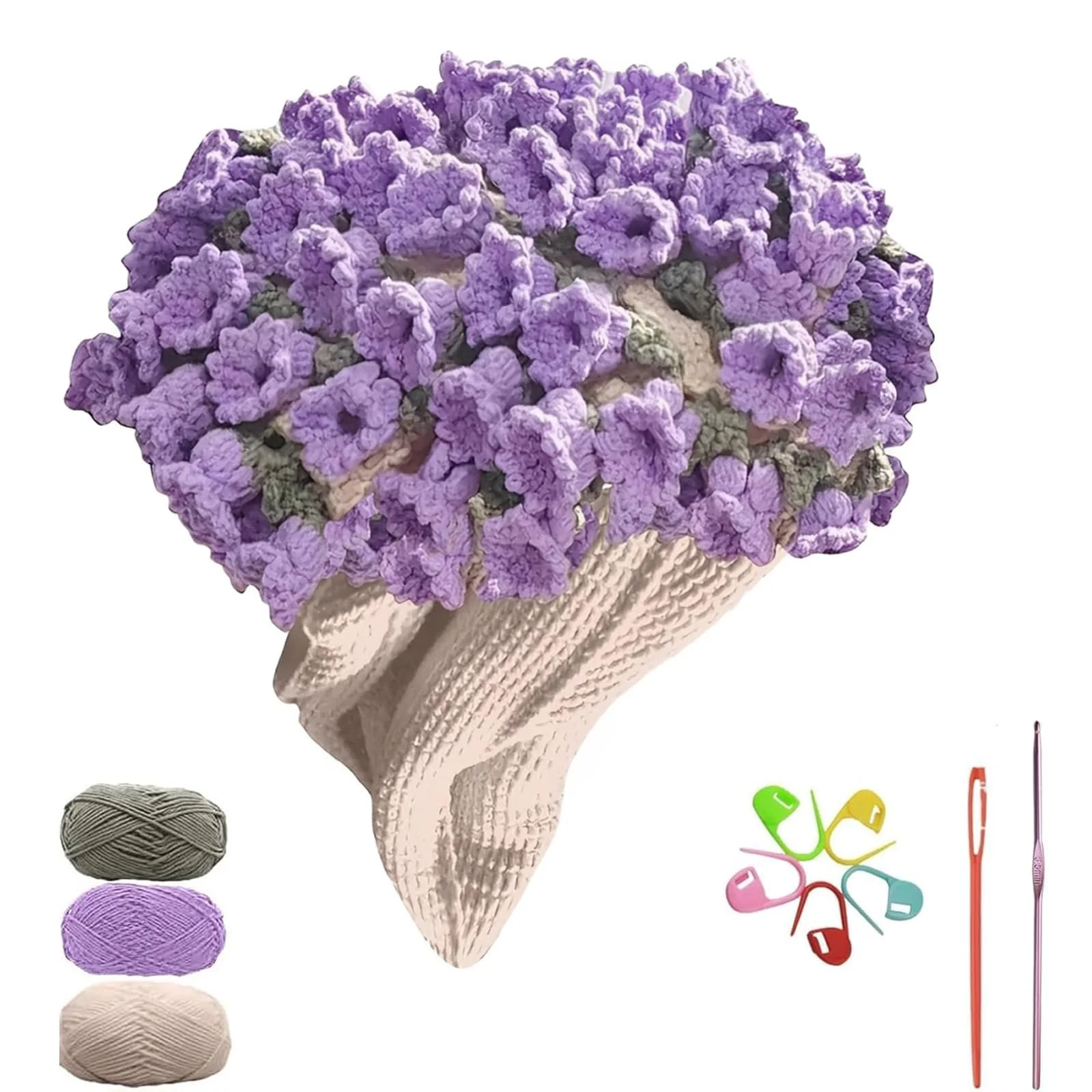 Квіткова Покривало Букет 40 x 40 см, фото №1