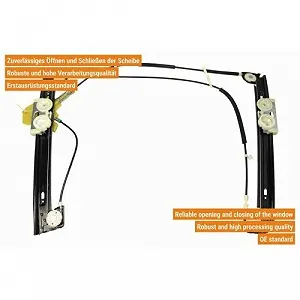 Склопідйомник VAICO V20-0950 MINI передній лівий synthetic.ua - Фото 1