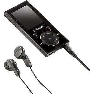 MP3 плеєр Intenso Video Scooter 1.8 дюйми Bluetooth Чорний - Фото 1