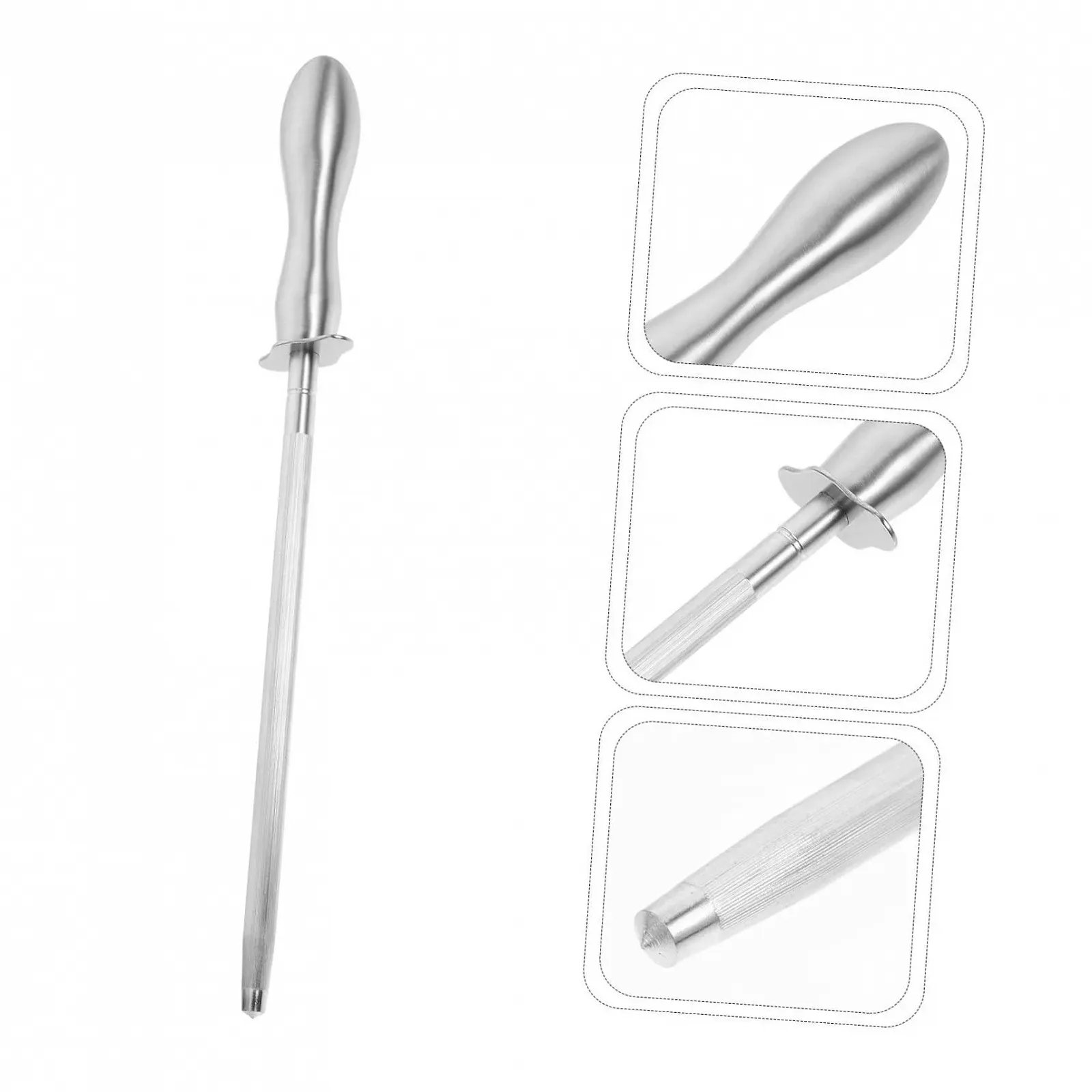 Мусат Mobestech Ergonomic Sharpening Rod нержавеющая сталь, фото №5