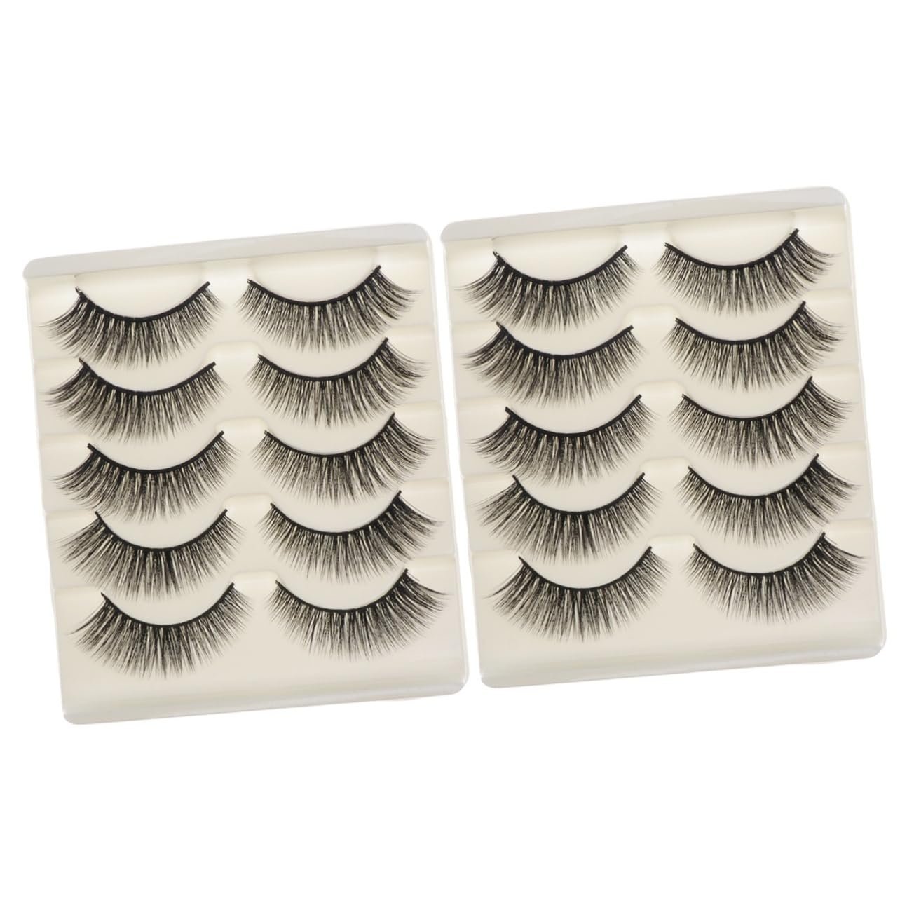 Вії Angoily Handgefertigte Фальшиві 3D-10 Paar Чорні, фото №1 Вії Angoily Handgefertigte Фальшиві 3D-10 Paar Чорні, фото №1