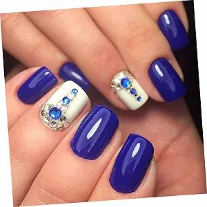 Стразы Housoutil Разноцветные 12 Оттенков synthetic.ua - Фото 1