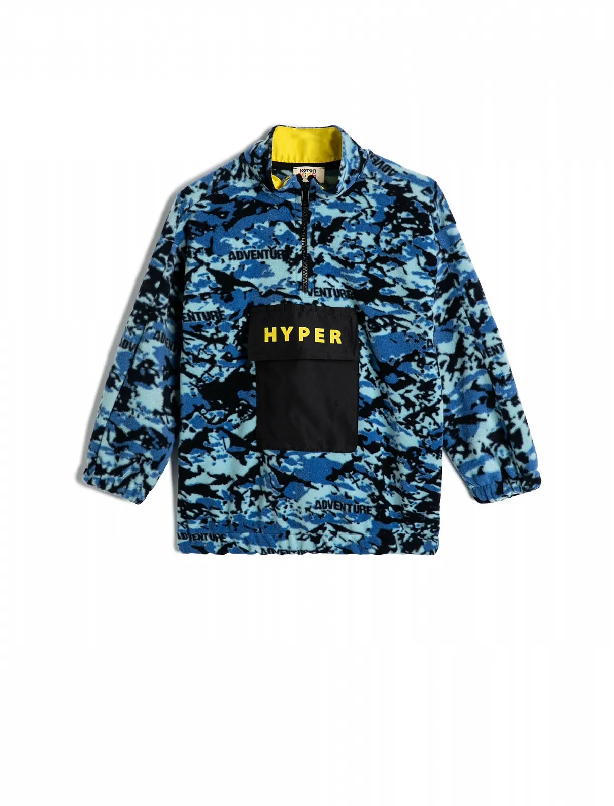 Світшот Koton Oversize напівблискавці з високим коміром, фото №1 Світшот Koton Oversize напівблискавці з високим коміром, фото №1