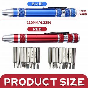 Набор отверток behone 2 sets Red + Blue synthetic.ua - Фото 1