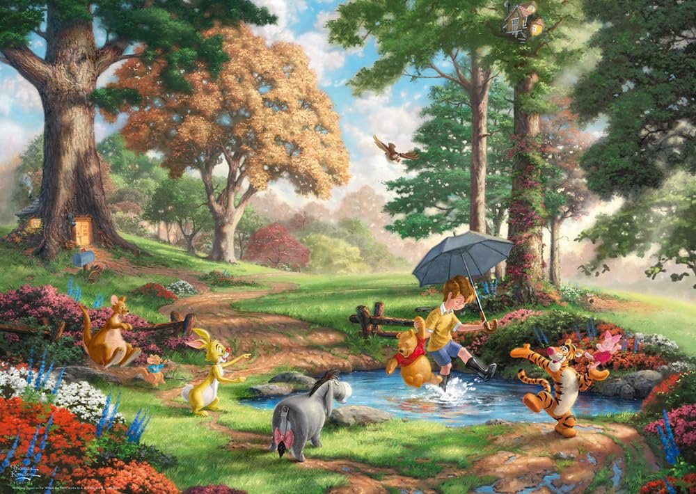 Пазл Schmidt Spiele Thomas Kinkade Disney Winnie The Pooh 59689 1000 элементов разноцветный, фото №1