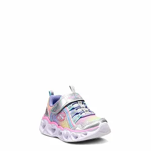 Кроссовки Skechers Heart Lights Rainbow Lux для девочек synthetic.ua - Фото 1