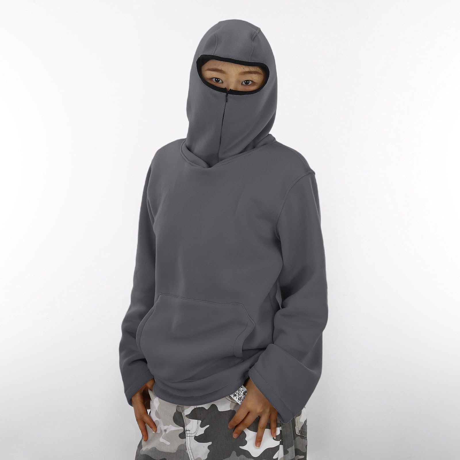 Балаклава-худі Generisch Unisex дитяча для хлопчиків та дівчаток, фото №4