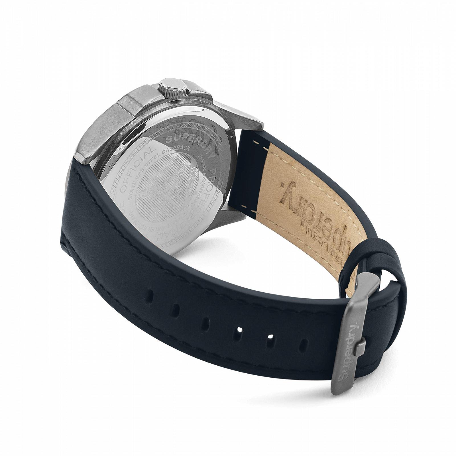 Часы Superdry Multi Dial Quartz Кожаный ремешок SYG258U Мужские, фото №3