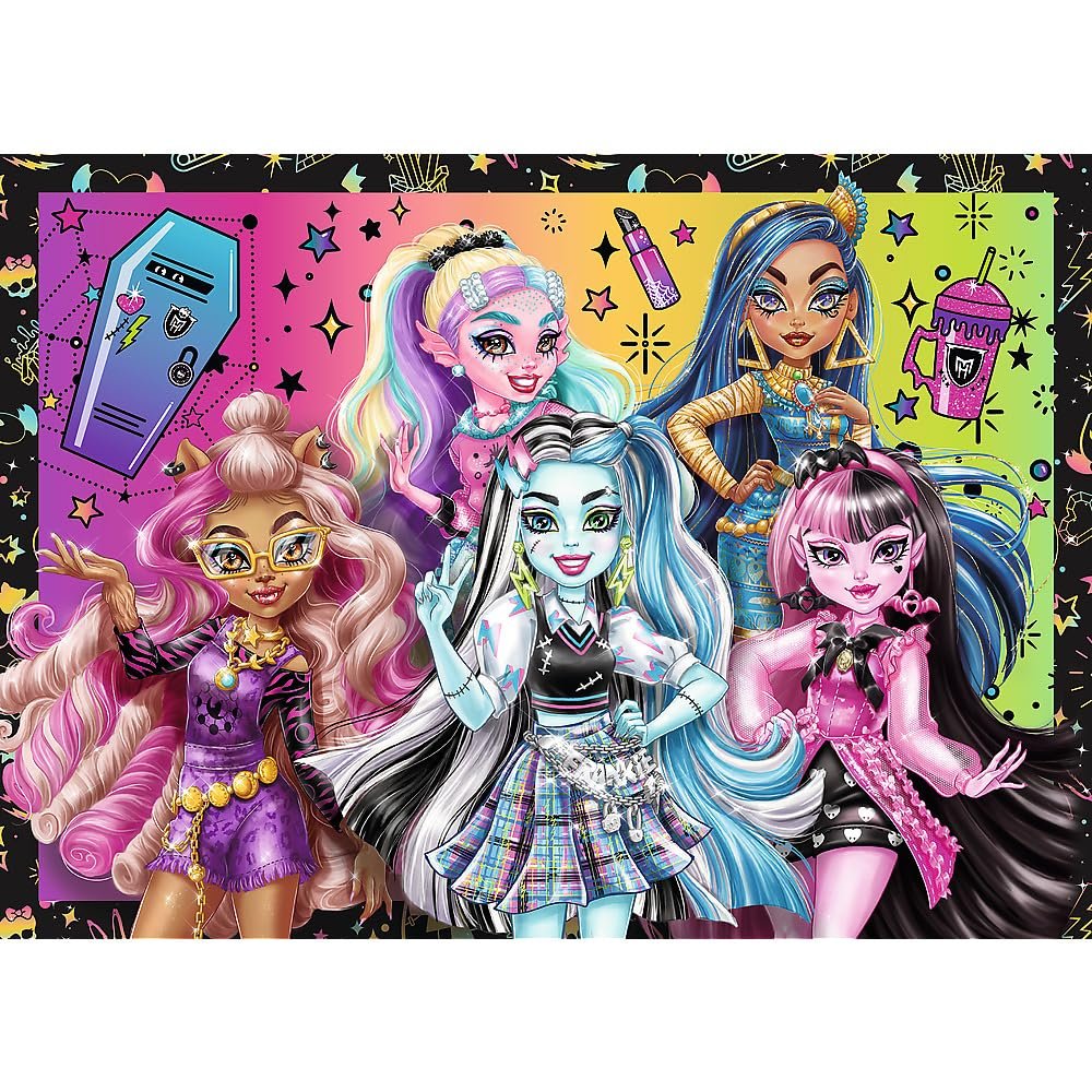 Пазл Trefl Monster High Exciting Day Monster High 4-в-1 35-70 елементів, фото №8