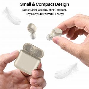 Наушники TOZO T6 Bluetooth Беспроводные Вкладыши Сенсорное Управление С Беспроводным Зарядным Чехлом Наушники IPX8 synthetic.ua - Фото 1