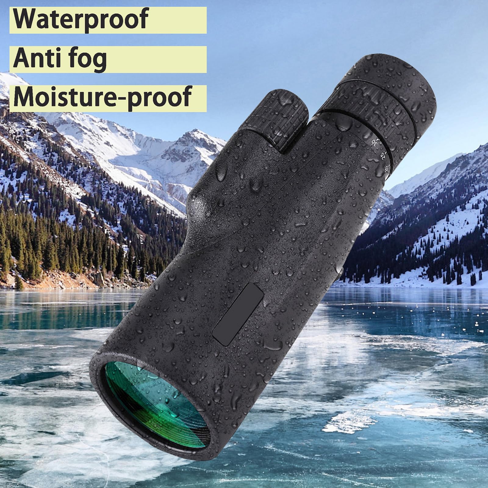 Монокуляр TAZYMKSD 10X30 BAK-4 FMC HD Компактний, фото №2