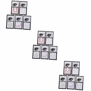 Стрази minkissy та нігтів, самоклейні, з блискітками, різні дизайни, 15 аркушів - Фото 1