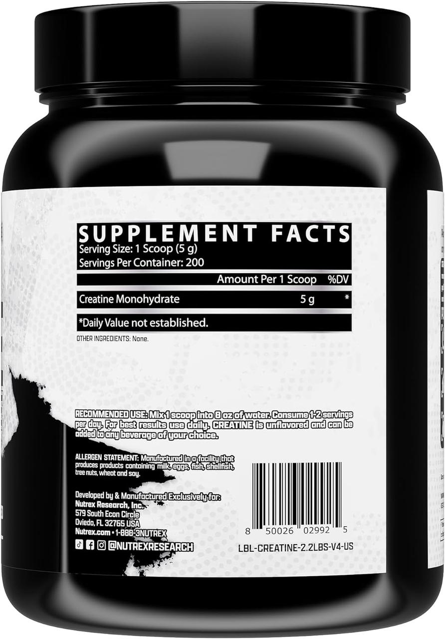 Креатин Nutrex Creatine Drive 1000 g Unflavored, фото №3 Креатин Nutrex Creatine Drive 1000 g Unflavored, фото №3