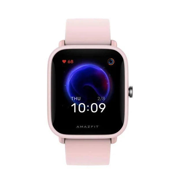 Смарт-часы Amazfit Bip U / 1.43" / Сенсорные / Bluetooth 5.0 / Влагозащита 5 ATM / До 9 дней работы / Система оценки состояния здоровья PAI / Розовый, фото №2