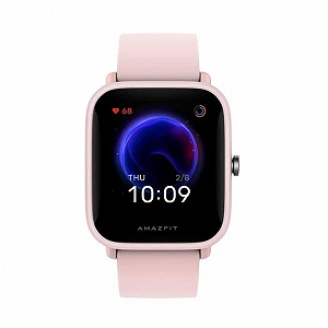 Смарт-годинник Amazfit Bip U / 1.43 " / Сенсорний / Bluetooth 5.0 / Вологозахист 5 ATM / До 9 днів роботи / Система оцінки стану здоров'я PAI / Рожевий synthetic.ua - Фото 1