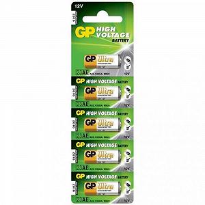 Батарейка A23 MN21 щелочная GP High Voltage 12V для ПУ Blister (23AE-2C5), 1ШТ Батарейка A23 MN21 щелочная GP High Voltage 12V для ПУ Blister (23AE-2C5), 1ШТ