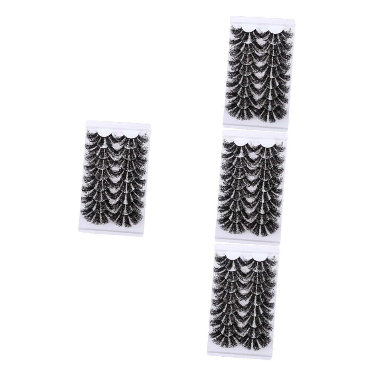 Аксесуари Angoily для вій 64 Пари 3D Хімічне Волокно Натуральні, фото №1