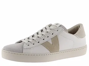 Низкие Кеды Victoria Berlin Кожа и Контрастные Детали и Сплит Кожа Носок 1126142 - Фото 1