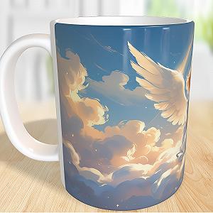 Кружка Guardian Angel 330 мл з мотивом Янголятко synthetic.ua - Фото 1