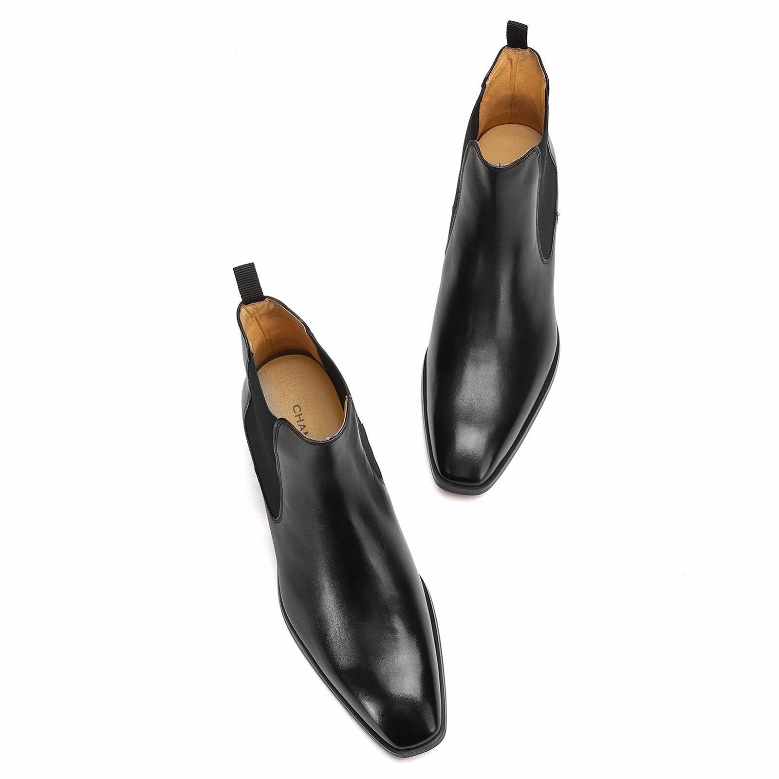 Челсі CHAMARIPA Шкіряні Чорні, фото №7